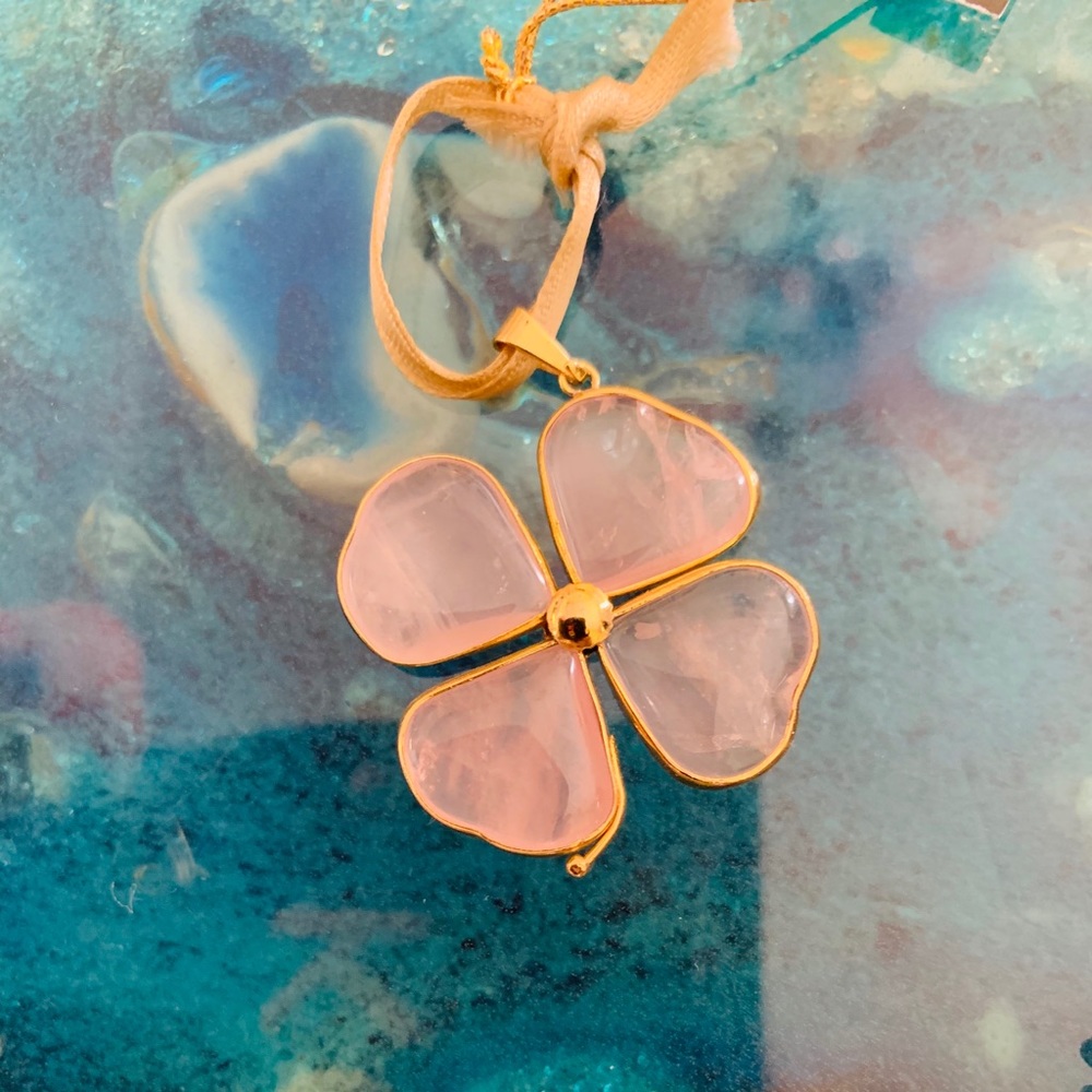Rose Quartz charm